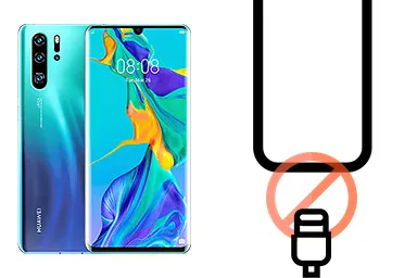 Overlay portu ładowania — Huawei P30 Pro