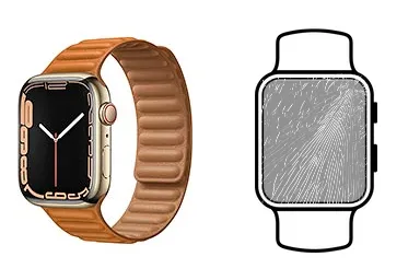 Overlay wymiany szkła — Apple Watch Series 7