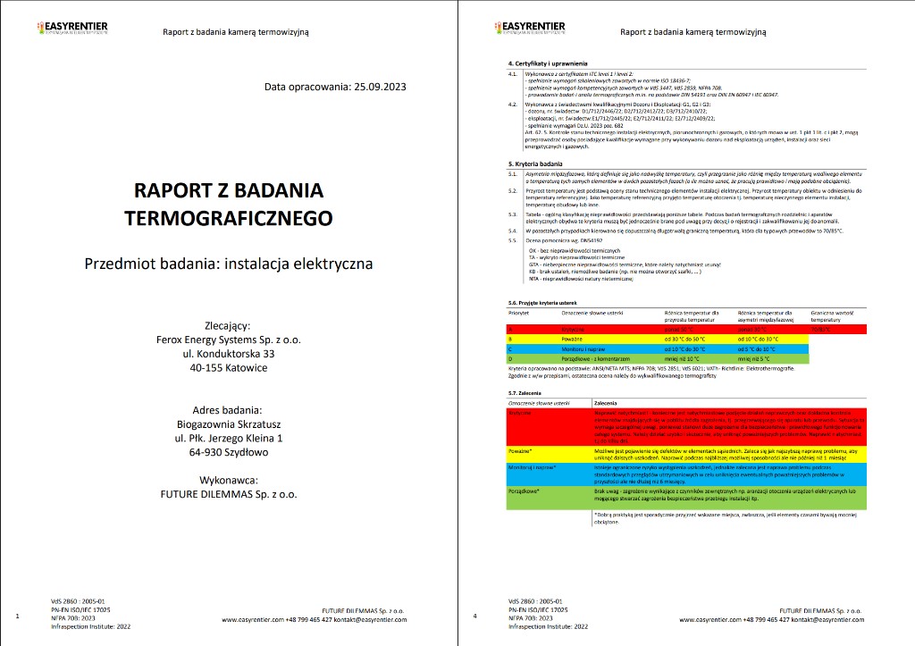 Raport z badania termowizyjnego – str. 10